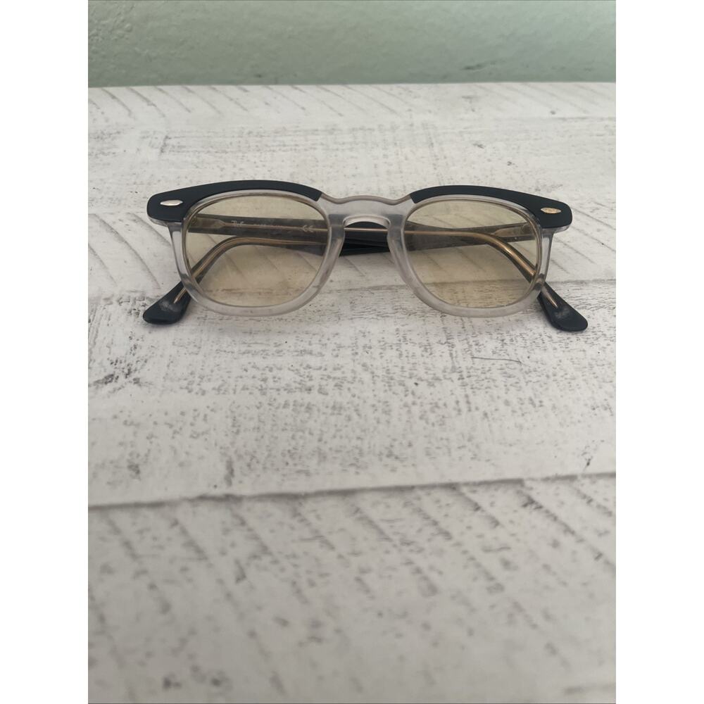 NEW RAY BAN RB 5398-F 2034 BLACK TRANSPARENT EYEGLASSES FRAMEs ONLY ‼️50-21 - Picture 10 of 11